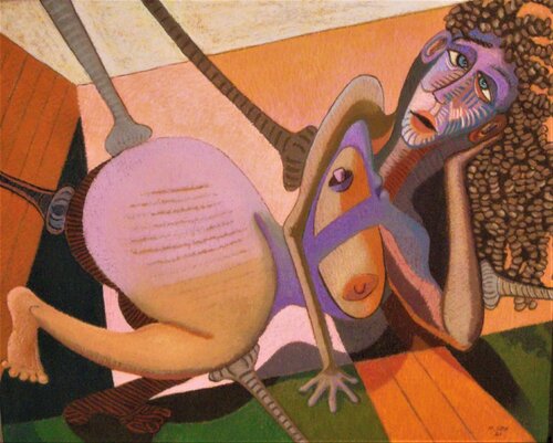 " UNDER PRESSURE " by michael cox, Drawing for Sale on Singulart