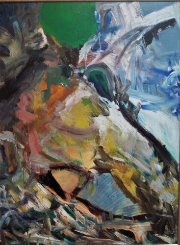 ' green fields " van michael cox, Schilderij te koop op Singulart