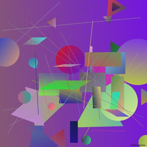 moderne digitale Kunst, Aretikel-Nr.:03122025134657 van Manfred Kutschera, Digitaal te koop op Singulart