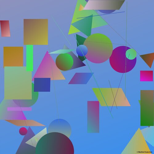 moderne digitale Kunst, Artikel-Nr.: 03122025134700 von Manfred Kutschera, Digital kaufen auf Singulart