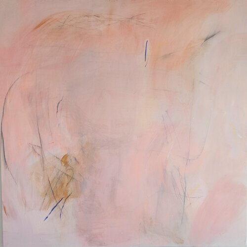Lovely Day Abstract Painting von Mila Bozic, Malerei kaufen auf Singulart