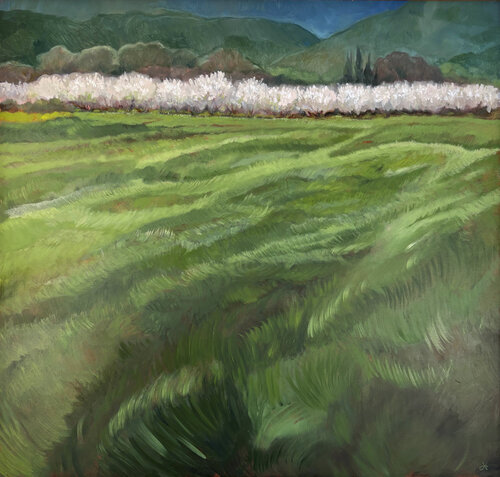 Line of Cherries by Diana Howard, Painting for Sale on Singulart