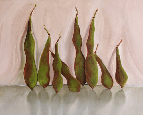 Wisteria Pods by Diana Howard, 絵画 for Sale on Singulart