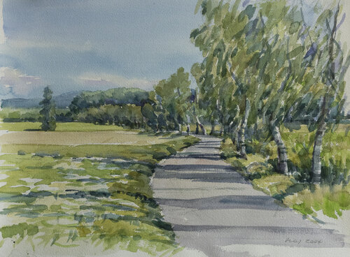 Frühling im Weilheimer Moss, 2004 von Volker Koy, Malerei kaufen auf Singulart