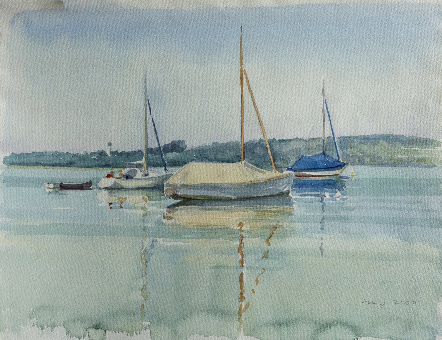 Segelboote am Starnberger See, 2002 Volker Koy
