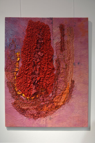 Red Passion di Anke Pradel-Schönknecht, Tessile in vendita su Singulart