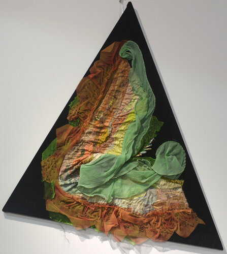 Crazy Triangle II de Anke Pradel-Schönknecht, Téxtil a la venta en Singulart