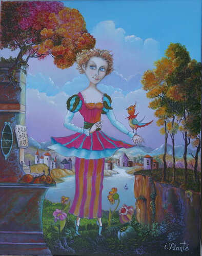 L’apprivoisė di Isabelle Plante, Pittura in vendita su Singulart