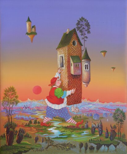 Allons ailleurs di Isabelle Plante, Pittura in vendita su Singulart