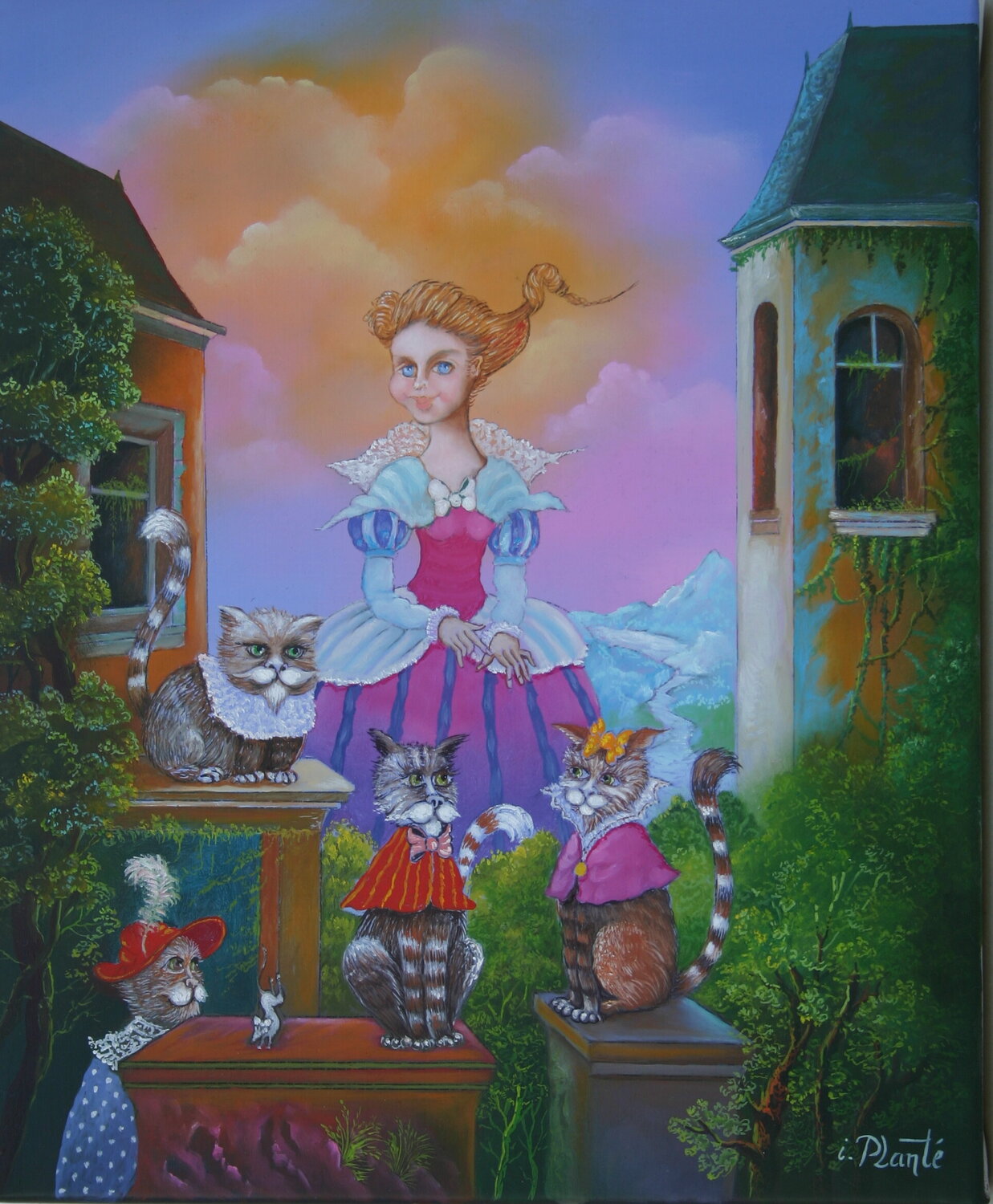 Mademoiselle chatchat Isabelle Plante