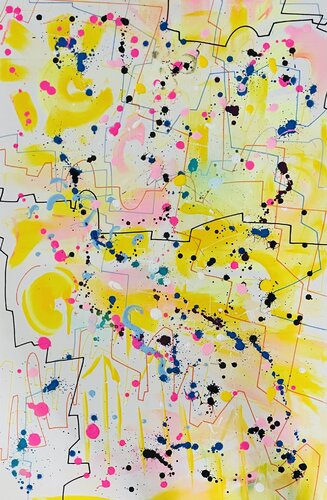 Einfach sein di Jules Burmeister, Pittura in vendita su Singulart