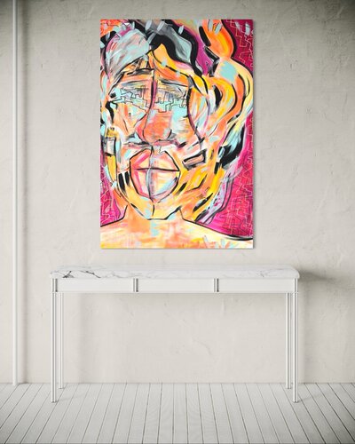Nicht mehr leise par Jules Burmeister, Peinture en vente sur Singulart