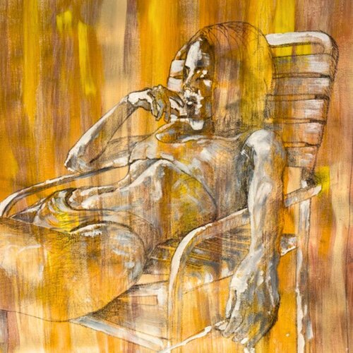 Tania Saderi - Sogni d'oro - by Eileen Contreras -Art Curator-, 絵画 for Sale on Singulart