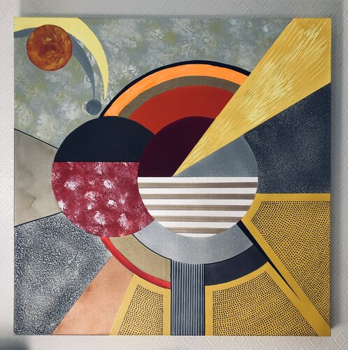 No 76 DOLCE VITA II di Alain Edouard BILLAT, Pittura in vendita su Singulart