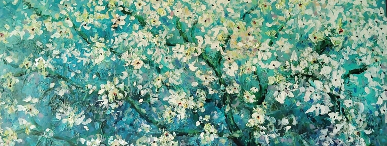 El árbol de las almendras Natalia Ruiz Llopart Originalgemälde zu verkaufen
