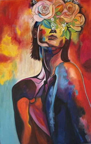 Inner Garden von Hazha Omer, Malerei kaufen auf Singulart