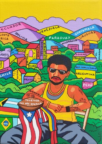 El color no tiene fronteras von Mabel Blasco, Malerei kaufen auf Singulart