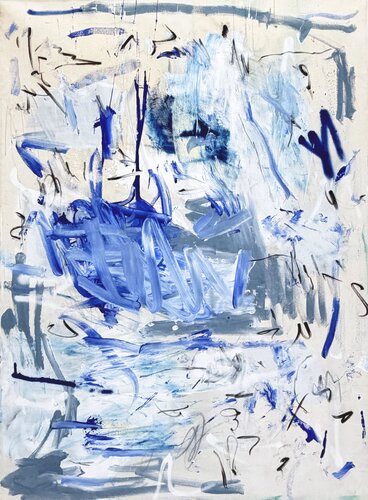 Operating on a more sophisticated level par Manuela Karin Knaut, Peinture en vente sur Singulart