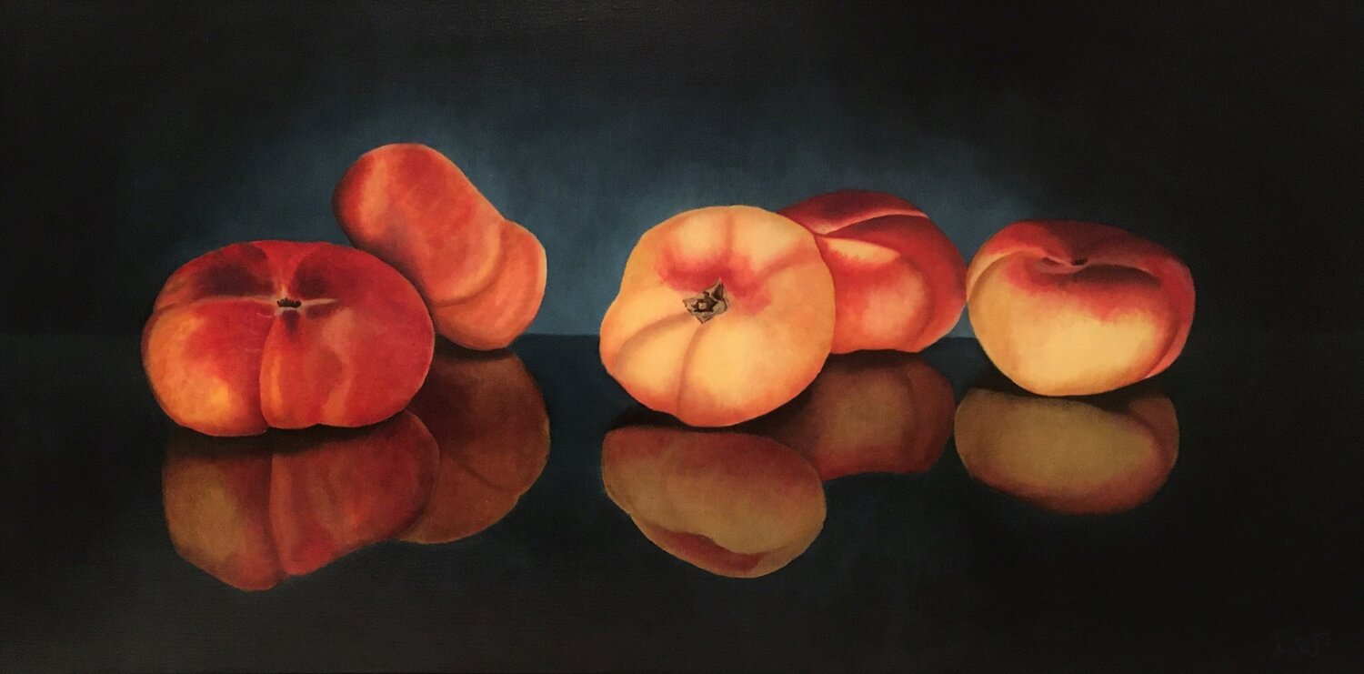 Wilde perziken, wild peaches Lianne van der Plaat