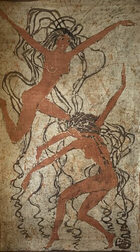 Dancing Maidens by Auguste (Gustel) Foust Killat, Drawing for Sale on Singulart