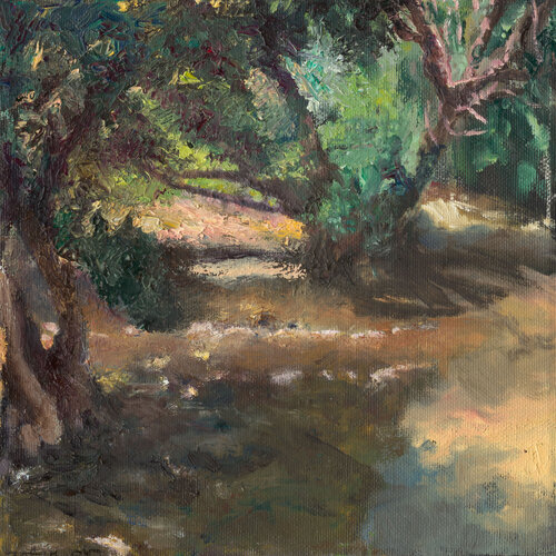 olive trees di Ayelet Polak, Pittura in vendita su Singulart