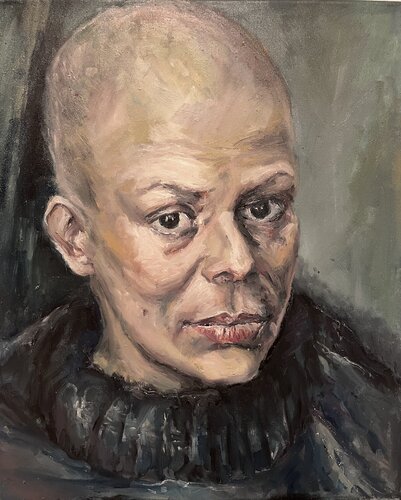 Portrait de force van Hana Sebel, Schilderij te koop op Singulart