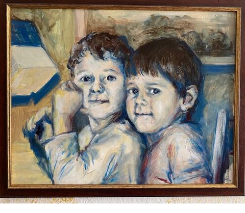 L’Enfance van Hana Sebel, Schilderij te koop op Singulart