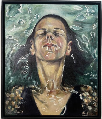 Respirer à nouveau van Hana Sebel, Schilderij te koop op Singulart