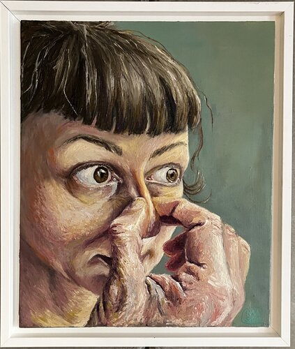 Sous la peau by Hana Sebel, Painting for Sale on Singulart