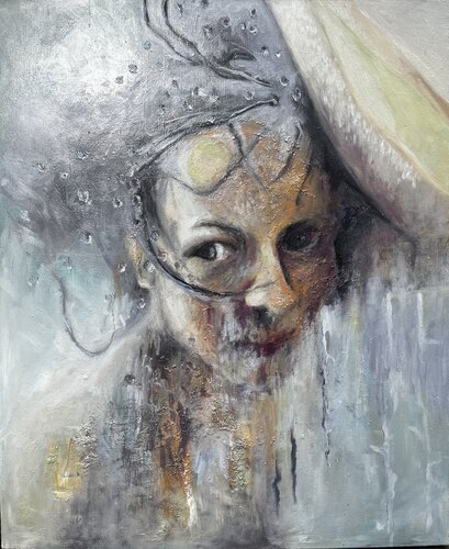 Pression de la présence van Hana Sebel, Schilderij te koop op Singulart