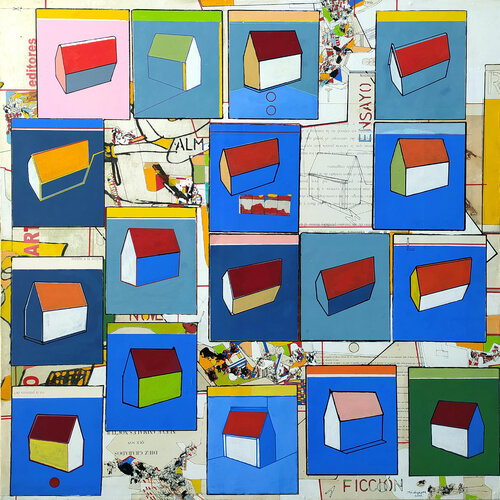 SGR 1/2022 La casa y la escritura by IGNACIO KLINDWORTH, Painting for Sale on Singulart
