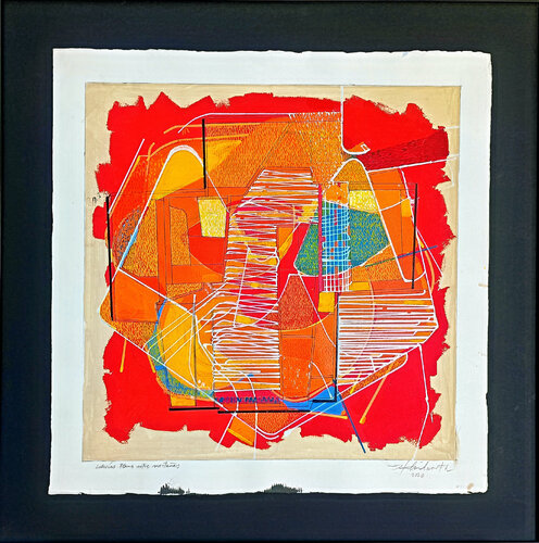 SCJ 1/2020 OP Caseta y Jardín van IGNACIO KLINDWORTH, Schilderij te koop op Singulart