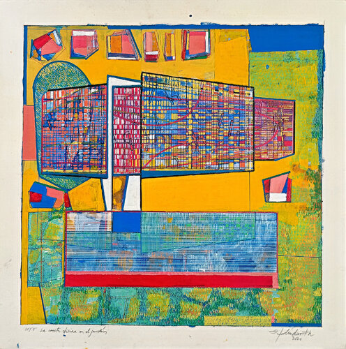 SCJ 5/2020 OP Caseta y Jardín van IGNACIO KLINDWORTH, Schilderij te koop op Singulart