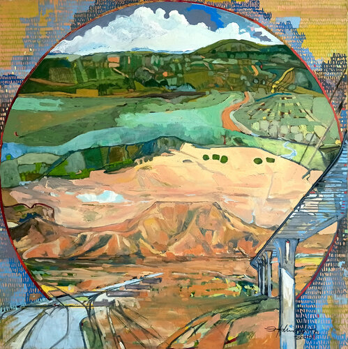 PDT 1/2009 Entra en el campo. Alcarria di IGNACIO KLINDWORTH, Pittura in vendita su Singulart