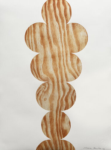 Kore. Woodcut on paper. de Pedro Mora Frutos, Impresión a la venta en Singulart