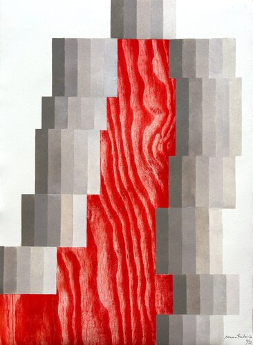La Danza de Salomé. Xilografía y pochoir by Pedro Mora Frutos, Print for Sale on Singulart