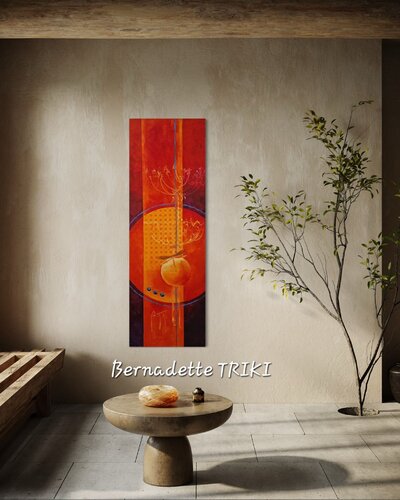 Temps de Vie van Bernadette TRIKI, Schilderij te koop op Singulart