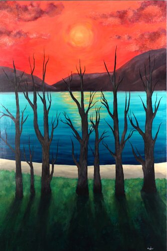 ETHEREAL HORIZONS von Antigoni Pagona, Malerei kaufen auf Singulart
