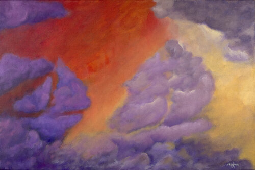 Colorful Dreams by Antigoni Pagona, Painting for Sale on Singulart