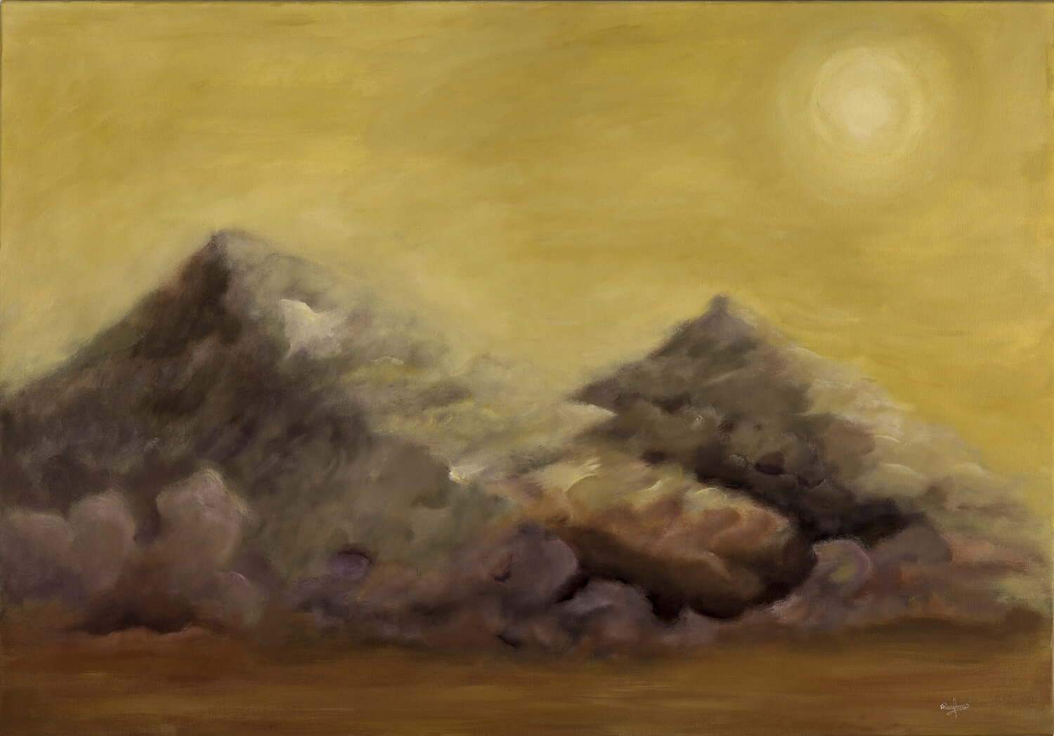 Pyramids of Egypt Antigoni Pagona Pintura original en venta