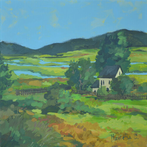 Landscape 2 van Marietta Cohen, Schilderij te koop op Singulart
