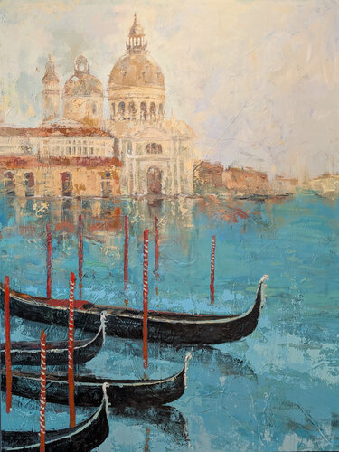 Venice canal van Marietta Cohen, Schilderij te koop op Singulart