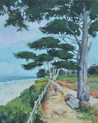 Northern california coast_1 by Marietta Cohen, 絵画 for Sale on Singulart
