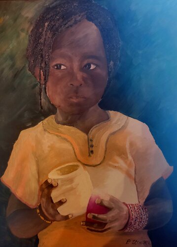 Kinder unserer Zeit 2 di peter striegel, Pittura in vendita su Singulart