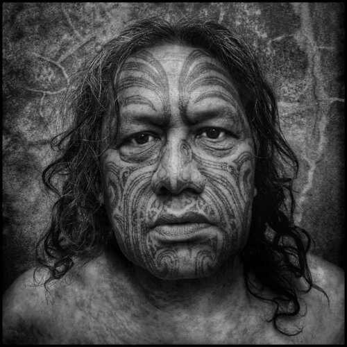 Ta Moko van John Crawford, Fotografie te koop op Singulart