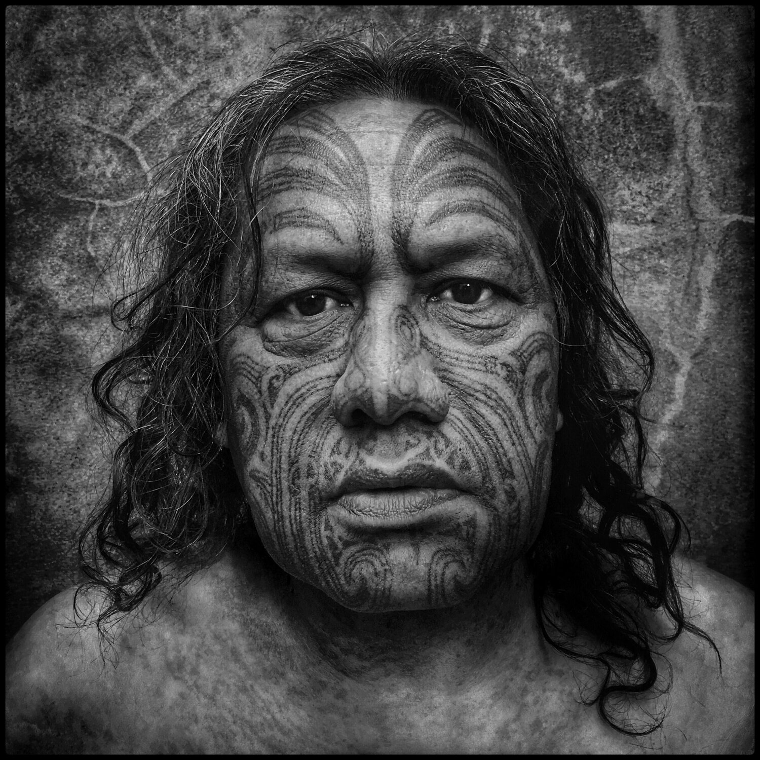 Ta Moko John Crawford Photography for sale