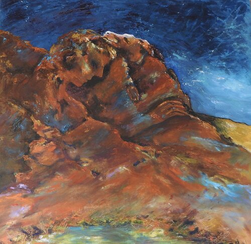 Human ~ Nature par Barbara Laszuk, Peinture en vente sur Singulart