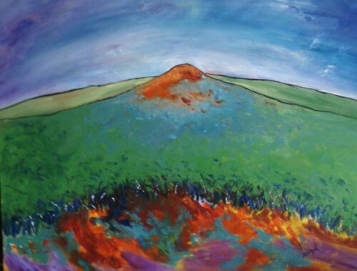 The guardian par Barbara Laszuk, Peinture en vente sur Singulart