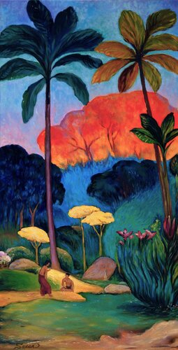 Walking in the Wilderness di Suren Ter-Avakian, Pittura in vendita su Singulart