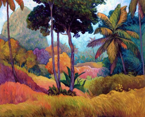 Color Fields of Topanga State Park van Suren Ter-Avakian, Schilderij te koop op Singulart